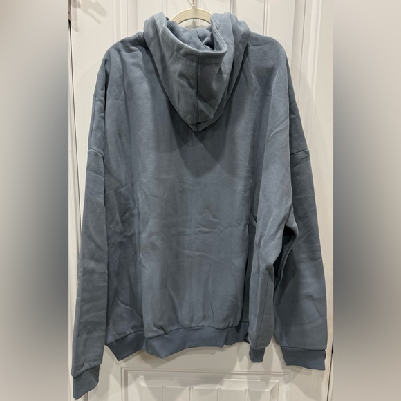 Comfrt Women’s 2XL Blue Willow Oversized Full Zip Hoodie NWT - Picture 4 of 6